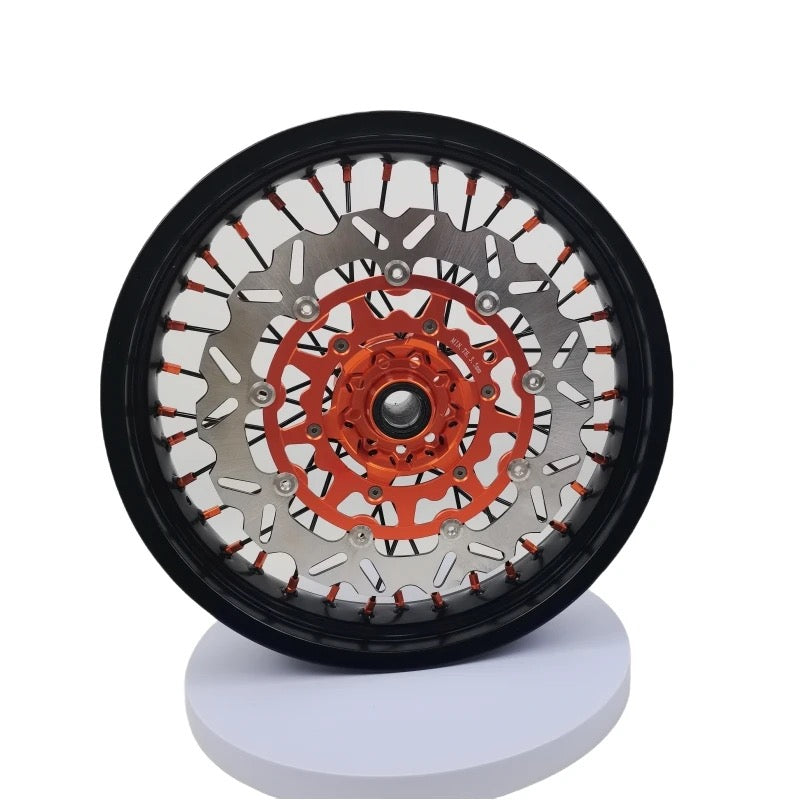 KTM/EXC Supermoto Wheels Orange