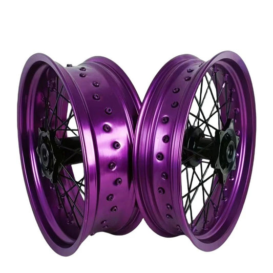 KTM/EXC Supermoto Wheels Purple