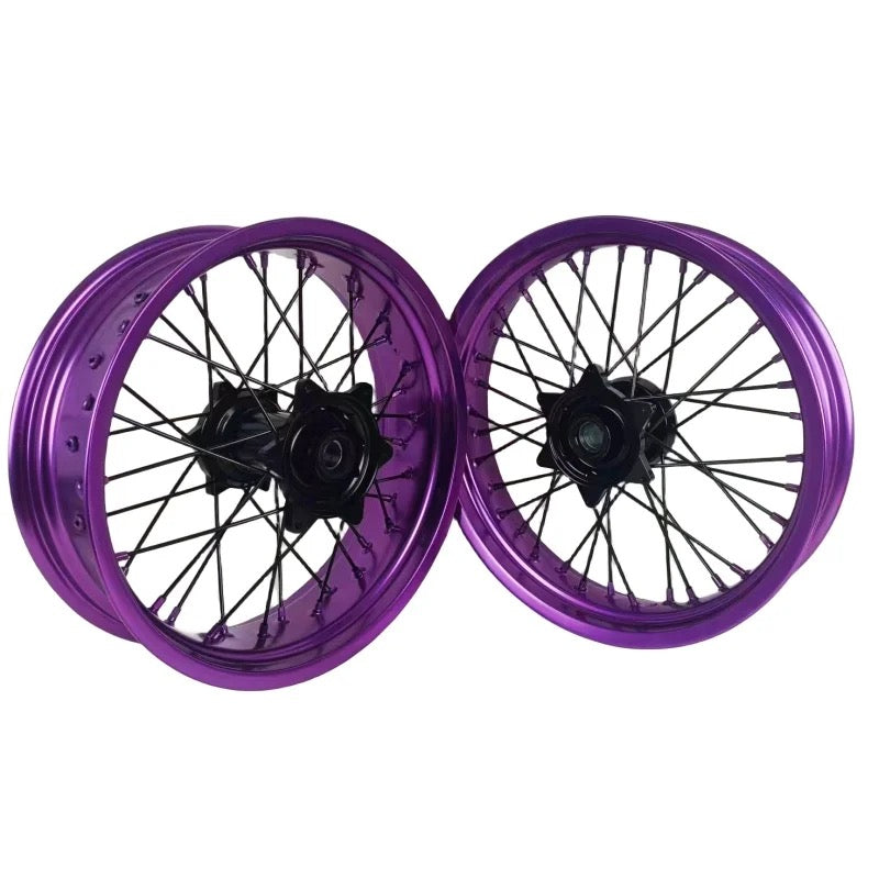 KTM/EXC Supermoto Wheels Purple