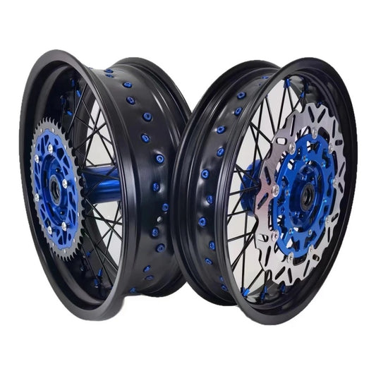 KTM/EXC Supermoto Wheels Blue